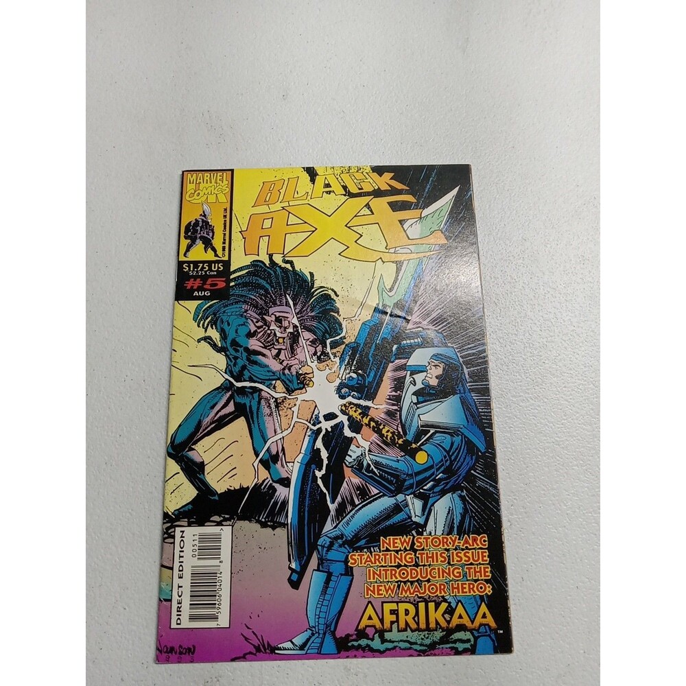 Black Axe #5 Marvel Comics 1993 1st Edition by Simon Jowett